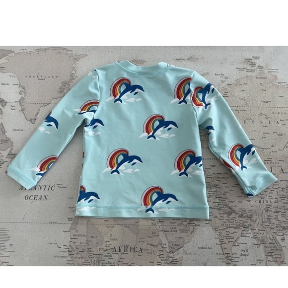 Hanna Andersson Dolphin & Rainbow
Rash Guard Size 2 - Picture 4 of 5